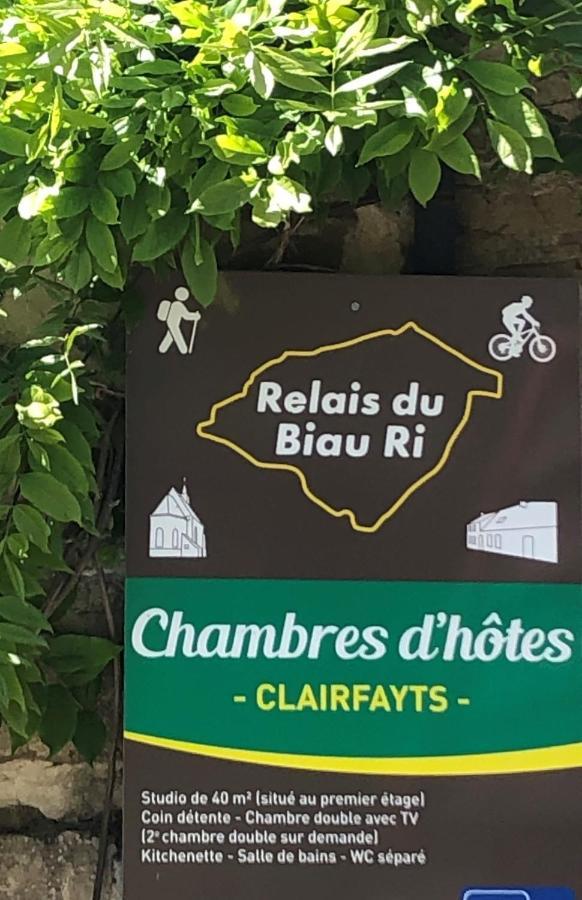 Hotel Le Relais Du Biau Ri Clairfayts Exterior foto